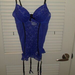women's basques with suspenders